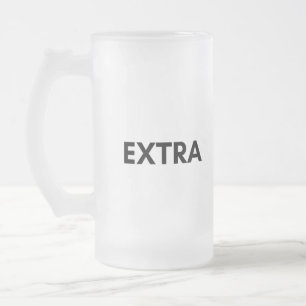 extra mattglas bierglas
