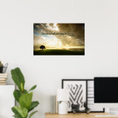 Extra Mile Motivierend Poster (Heimbüro)