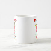 Extra Pommes Lustiger Becher Kaffeetasse (Mittel)