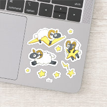 Extra RAM - Schaf mit Sternen Computer Science Puf