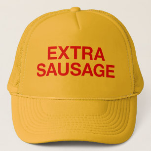 EXTRA SAUSAGE lustiger Slogan LKW-Hut Truckerkappe