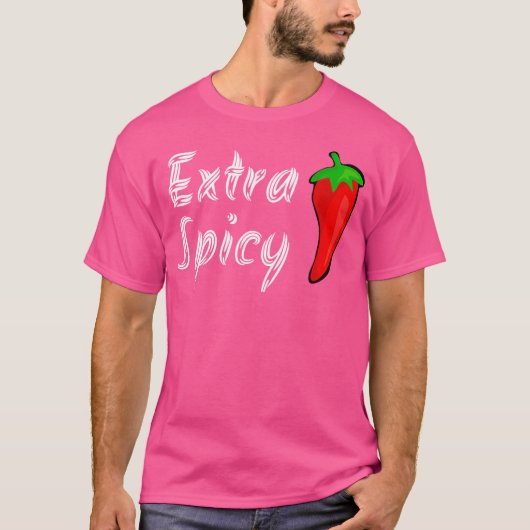 Extra scharfes Shirt Hot Pepper Funny Graphic T-Sh (Vorderseite)