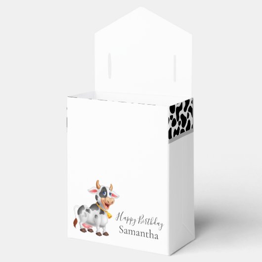 Extra Special mit unserer Kuh Gefallen Box! Geschenkschachtel (Geöffnet)