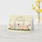 Extra Spezial! Frohe Ostern Karte (Gelbe Blume)