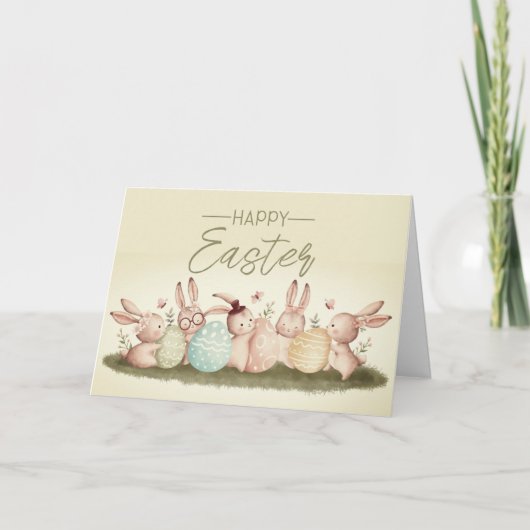 Extra Spezial! Frohe Ostern Karte (Vorderseite)