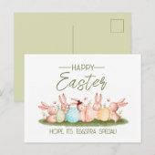 Extra Spezial! Frohe Ostern Postkarte (Vorne/Hinten)