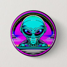 Extra Terrestrial Alien Flying a UFO