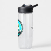 Extra-Terrestrial in einem UFO Personalisiert Trinkflasche (Links)