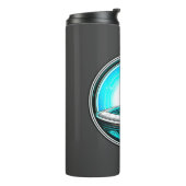 Extra-Terrestrial in einem UFO Thermosbecher (Nach links gedreht)