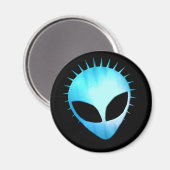 Extra Terrestrial Round Magnet (Vorderseite/Rückseite)