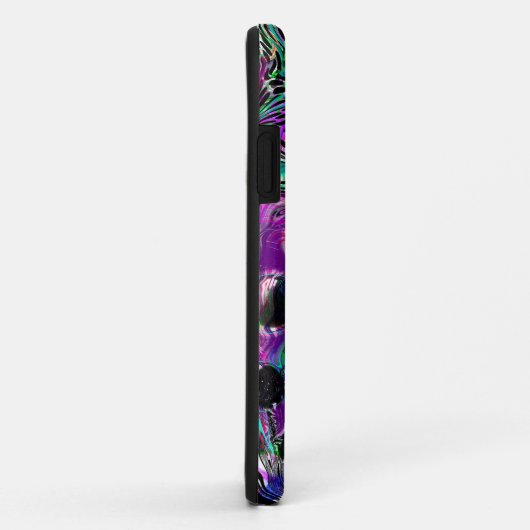 Extra-Terrestriale Alien mit einem UFO Case-Mate iPhone Hülle (Hinten/Rechts)