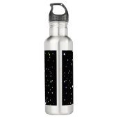 Extra-Terrestriale Alien mit einem UFO Edelstahlflasche (Rückseite)