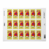 Extra White Honey Jar 4,5 kg/907 g. Adressaufkleber (Vorne)