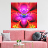 Extradimensionale Transition Vers. 3 Wrapped Canva Leinwanddruck (Insitu (Wohnzimmer))