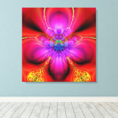 Extradimensionale Transition Vers. 3 Wrapped Canva Leinwanddruck (Insitu (Holzboden))