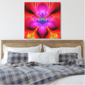 Extradimensionale Transition Vers. 3 Wrapped Canva Leinwanddruck (Insitu (Schlafzimmer))