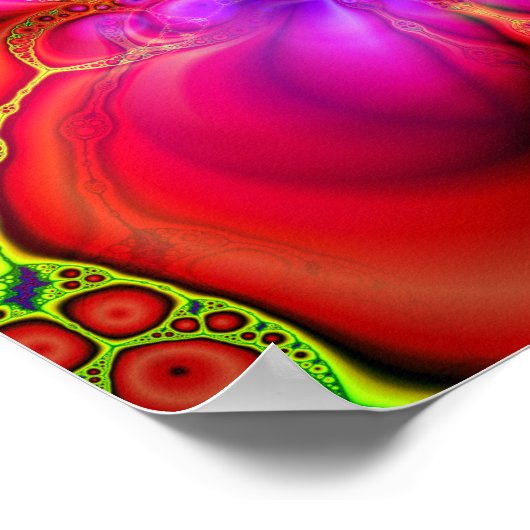 Extradimensionale Transition Version 1 (12 von 12) Poster (Ecke)