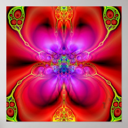 Extradimensionale Transition Version 1 (12 von 12) Poster (Vorne)