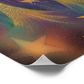 Extragalaktische Energie Beings Light Entities Sta Poster (Ecke)