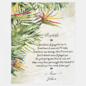 Extrahieren Sie es mit benutzerdefinierten Wörtern Fleecedecke (Vorderseite)