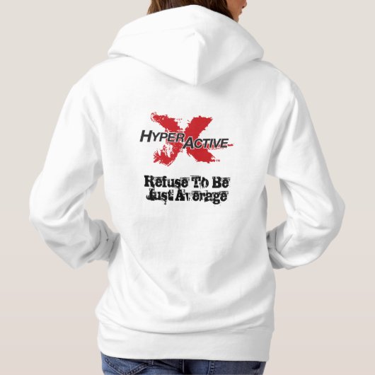 ExtraHyperActive Botschafter Hoodie (Rückseite)