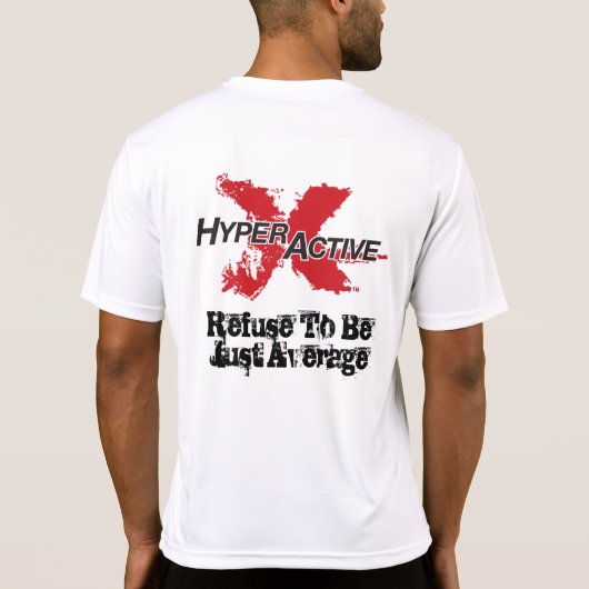 ExtraHyperActive Botschafter T-shirt (Rückseite)