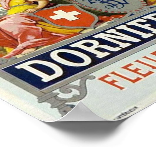 Extrait d'Absinthe Poster (Ecke)