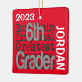 Extraordinaire CUSTOM Keramikornament (Links)