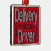 Extraordinaire für Lieferfahrer Ornament Aus Metall (Rechts)