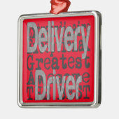 Extraordinaire für Lieferfahrer Ornament Aus Metall (Links)