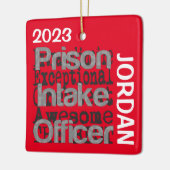 Extraordinär CUSTOM für die Gefangennahme Keramikornament (Links)