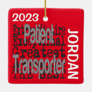 Extraordinär CUSTOM für Patiententransporter Keramikornament