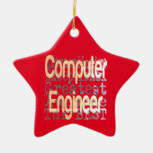 Extraordinär für Computeringenieur Keramik Ornament (Vorne)