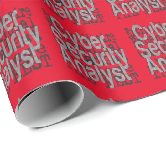 Extraordinär für Cybersicherheitsanalytiker Geschenkpapier (Rolleneckpunkt)