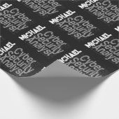 Extraordinär für Cybersicherheitsanalytiker Geschenkpapier (Ecke)