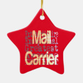 Extraordinär für den Versandträger Keramik Ornament (Hinten)