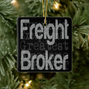 Extraordinär für Frachtmakler Keramikornament