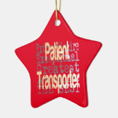 Extraordinär für Patiententransporter Keramik Ornament (Links)