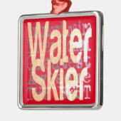 Extraordinär für Wasserski Ornament Aus Metall (Links)