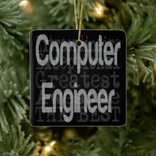 Extraordinäre Keramik des Computeringenieurs Keramikornament