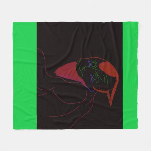 Extraordinary Hero Fleece Blanket (Vorderseite (Horizontal))