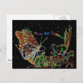 Extraordinary Starry Night Postkarte (Vorne/Hinten)