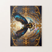Extraordinary USA American Eagle  Puzzle (Vertikal)