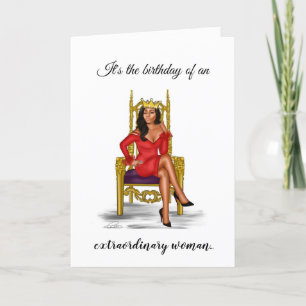 Extraordinary Woman Karte