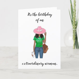 Extraordinary Woman Karte