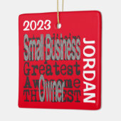 Extraordinator CUSTOM für kleine Unternehmen Keramikornament (Links)