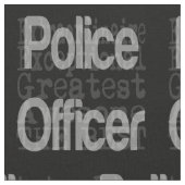 Extraordinator der Polizei Stoff (Nahaufnahme)