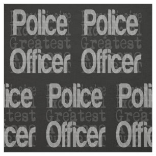 Extraordinator der Polizei Stoff