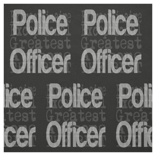 Extraordinator der Polizei Stoff (Muster)