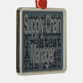 Extraordinator für die Lieferkette Ornament Aus Metall (Rechts)